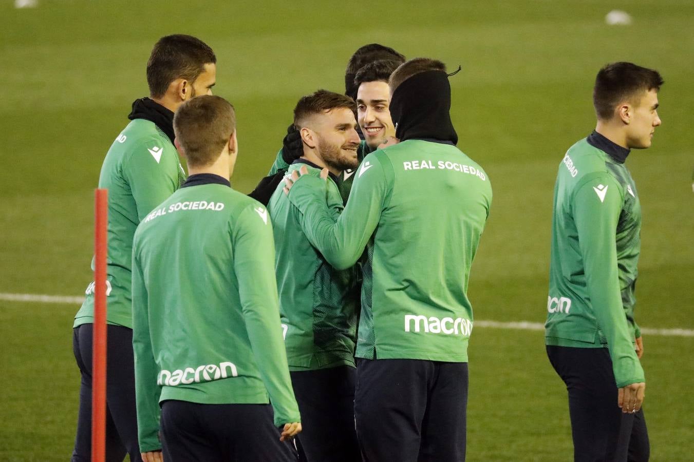 Las mejores imágenes del entreno de la Real Sociedad en Córdoba