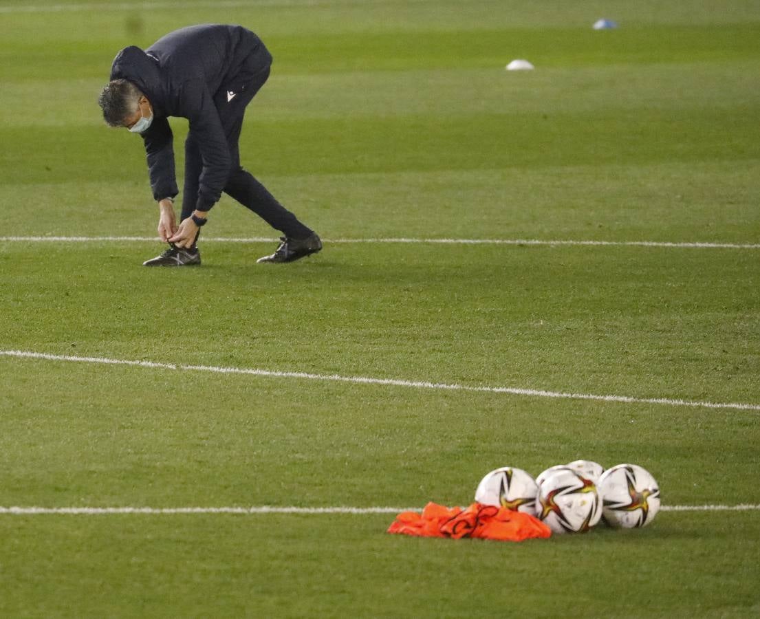 Las mejores imágenes del entreno de la Real Sociedad en Córdoba