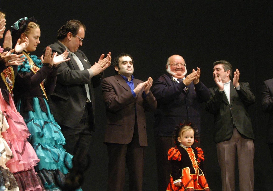 Los antifaces de oro de 2005: Ramón de Castro 'Ramoni', Manuel Sánchez Alba 'Noly' y José Helmo Cesio 'Pepón'