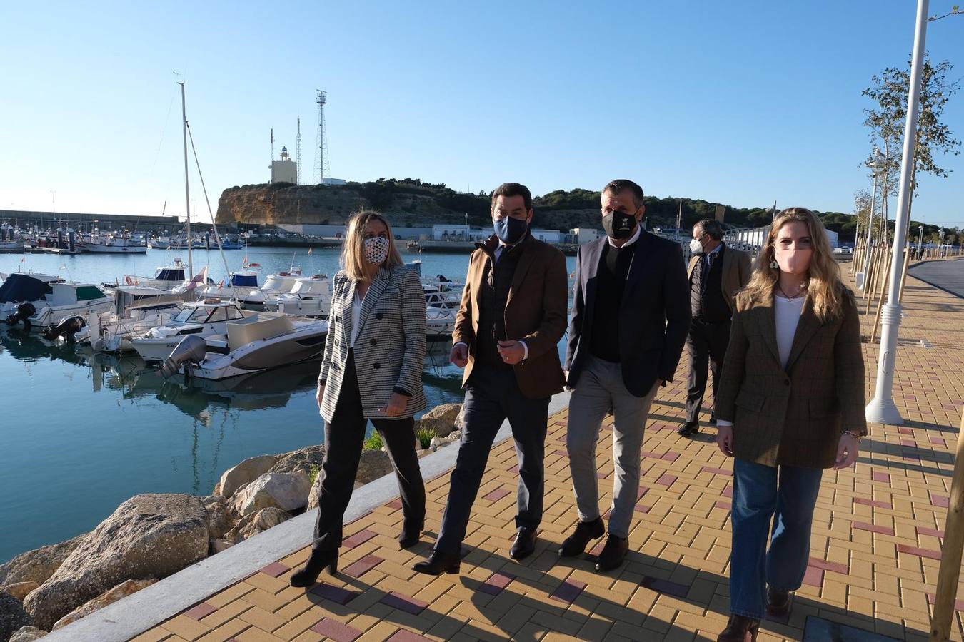 FOTOS: Así ha sido la visita de Juanma Moreno a Cádiz