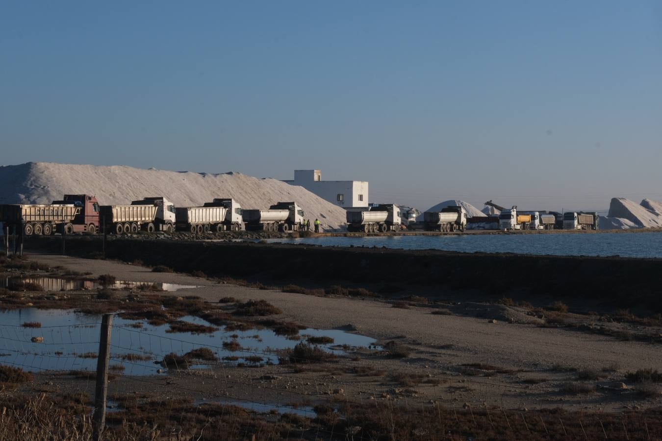 Fotos: Sal de Cádiz para descongelar España