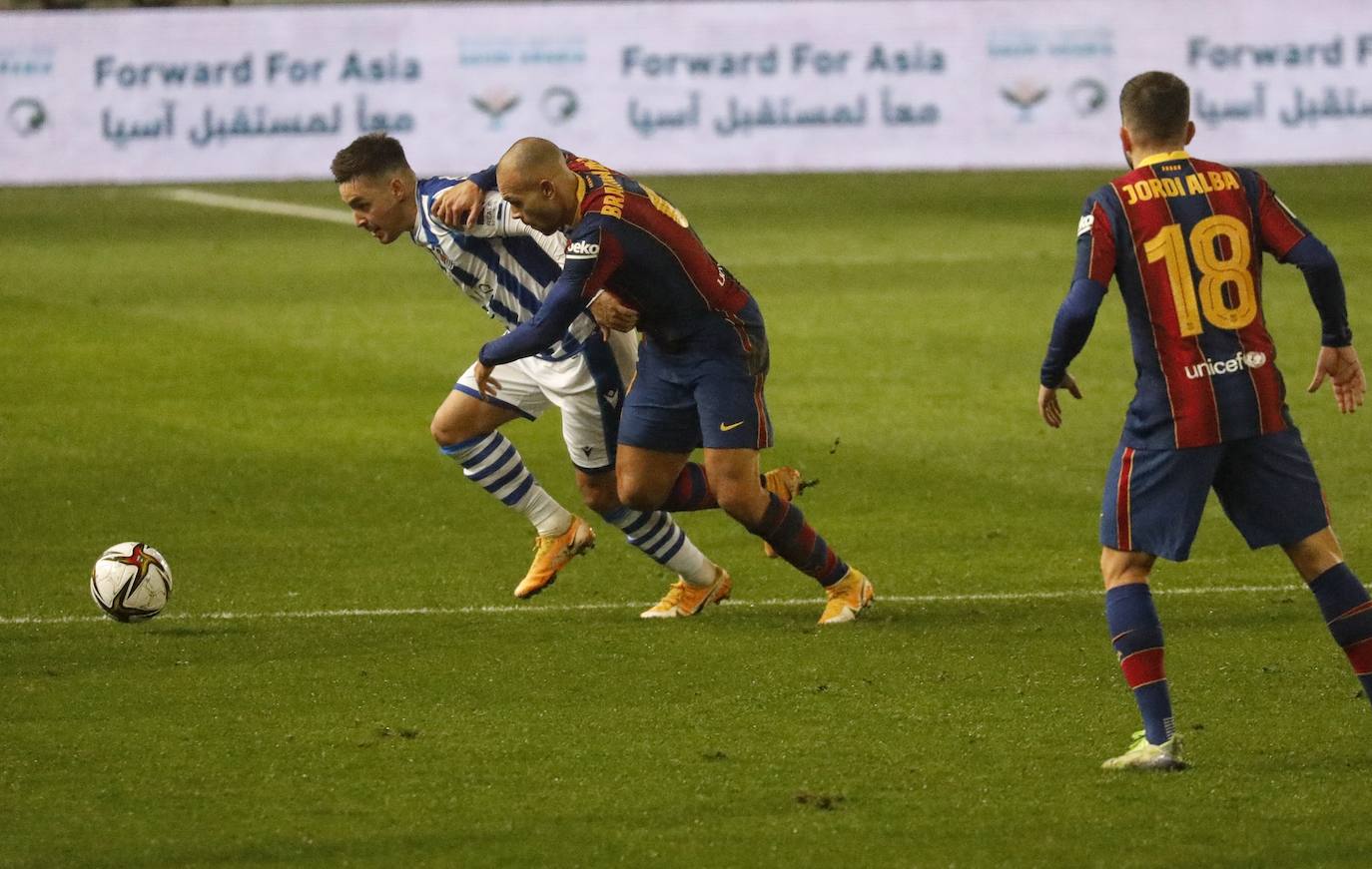 El Barcelona - Real de la Supercopa en El Arcángel de Córdoba, en imágenes