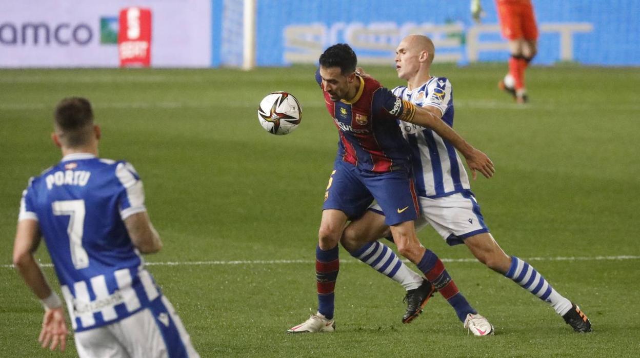 El Barcelona - Real de la Supercopa en El Arcángel de Córdoba, en imágenes