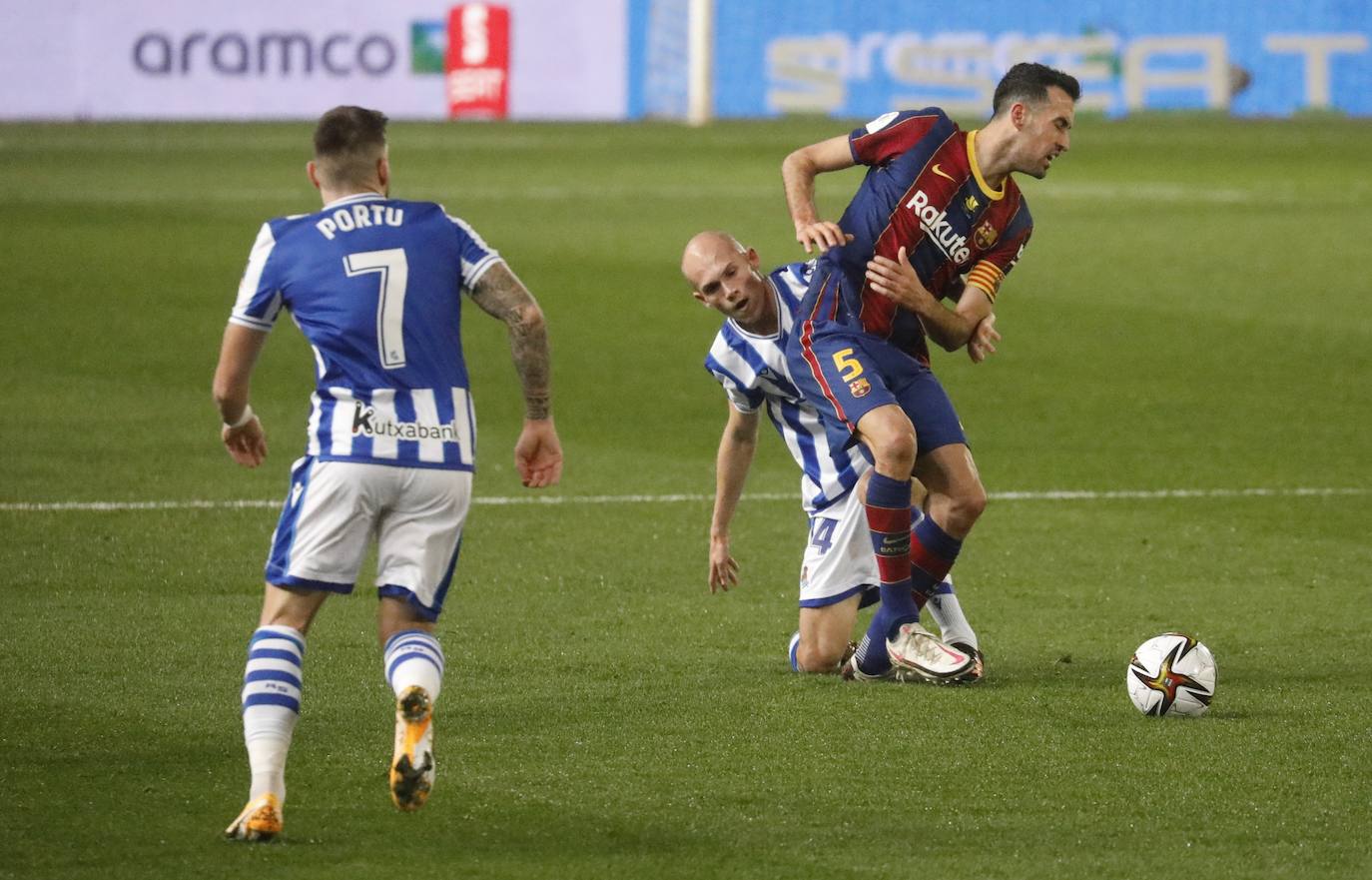 El Barcelona - Real de la Supercopa en El Arcángel de Córdoba, en imágenes