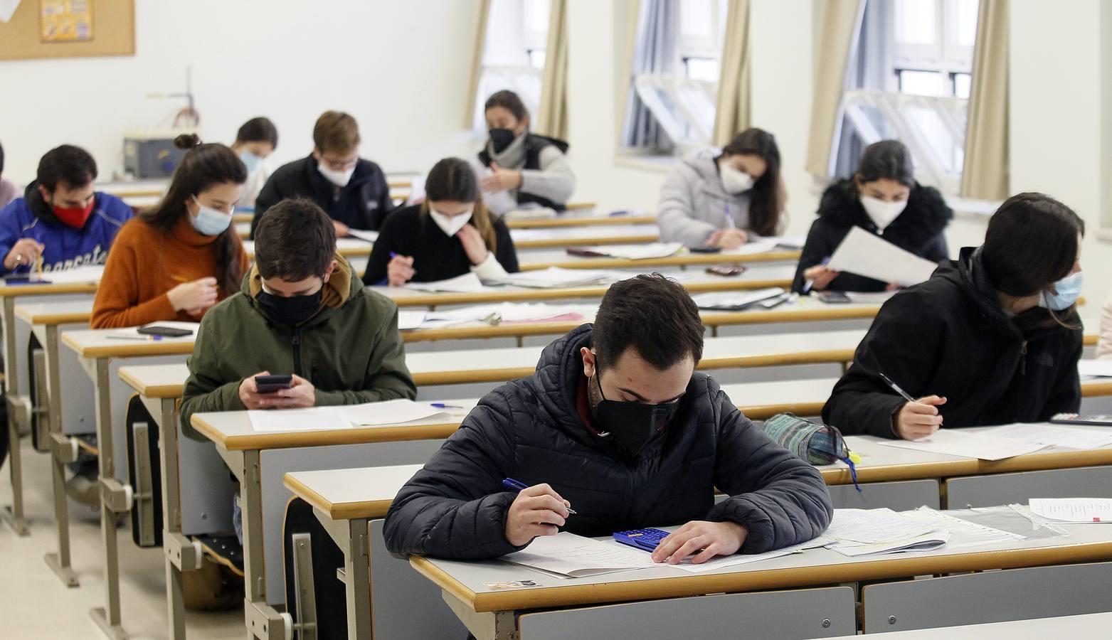 En imágenes, exámenes presenciales en la Universidad Pablo de Olavide