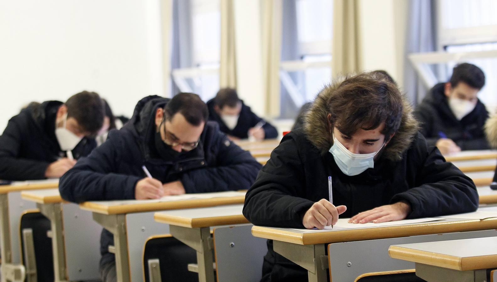 En imágenes, exámenes presenciales en la Universidad Pablo de Olavide