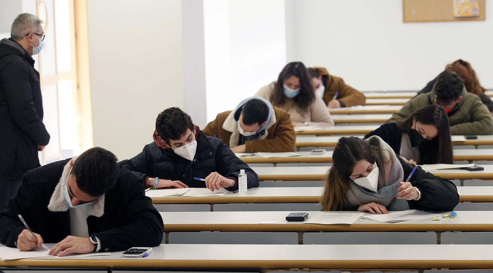 En imágenes, exámenes presenciales en la Universidad Pablo de Olavide