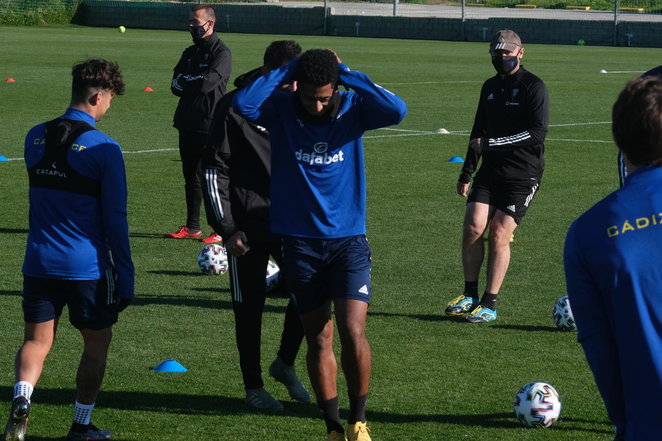 FOTOS: El entrenamiento del Cádiz CF, en imágenes