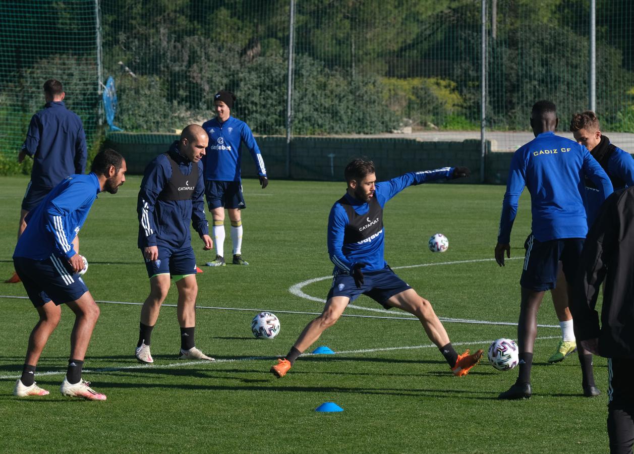 FOTOS: El entrenamiento del Cádiz CF, en imágenes