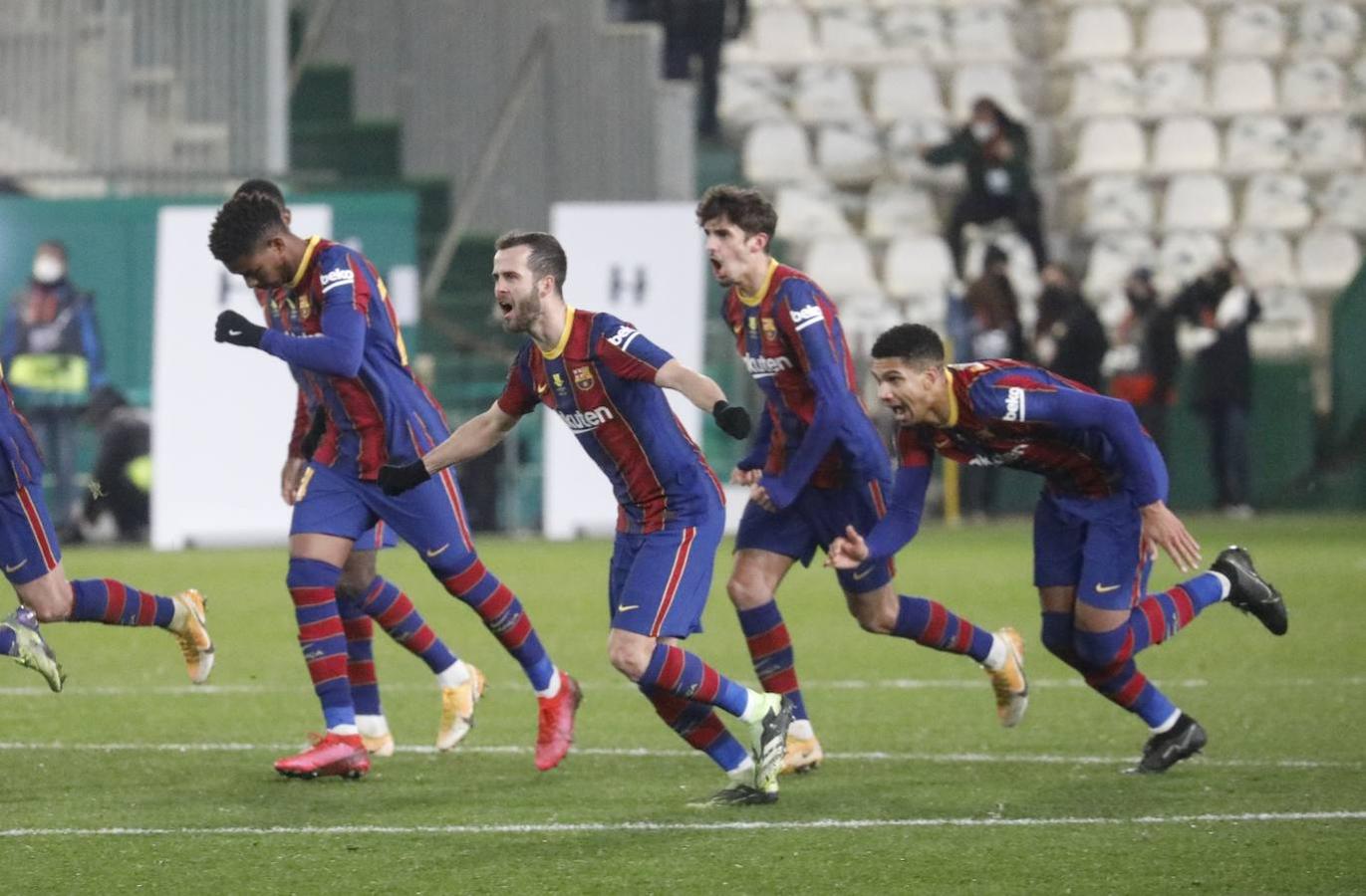 El Barcelona - Real de la Supercopa en El Arcángel de Córdoba, en imágenes