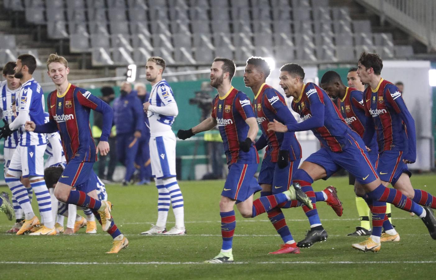 El Barcelona - Real de la Supercopa en El Arcángel de Córdoba, en imágenes