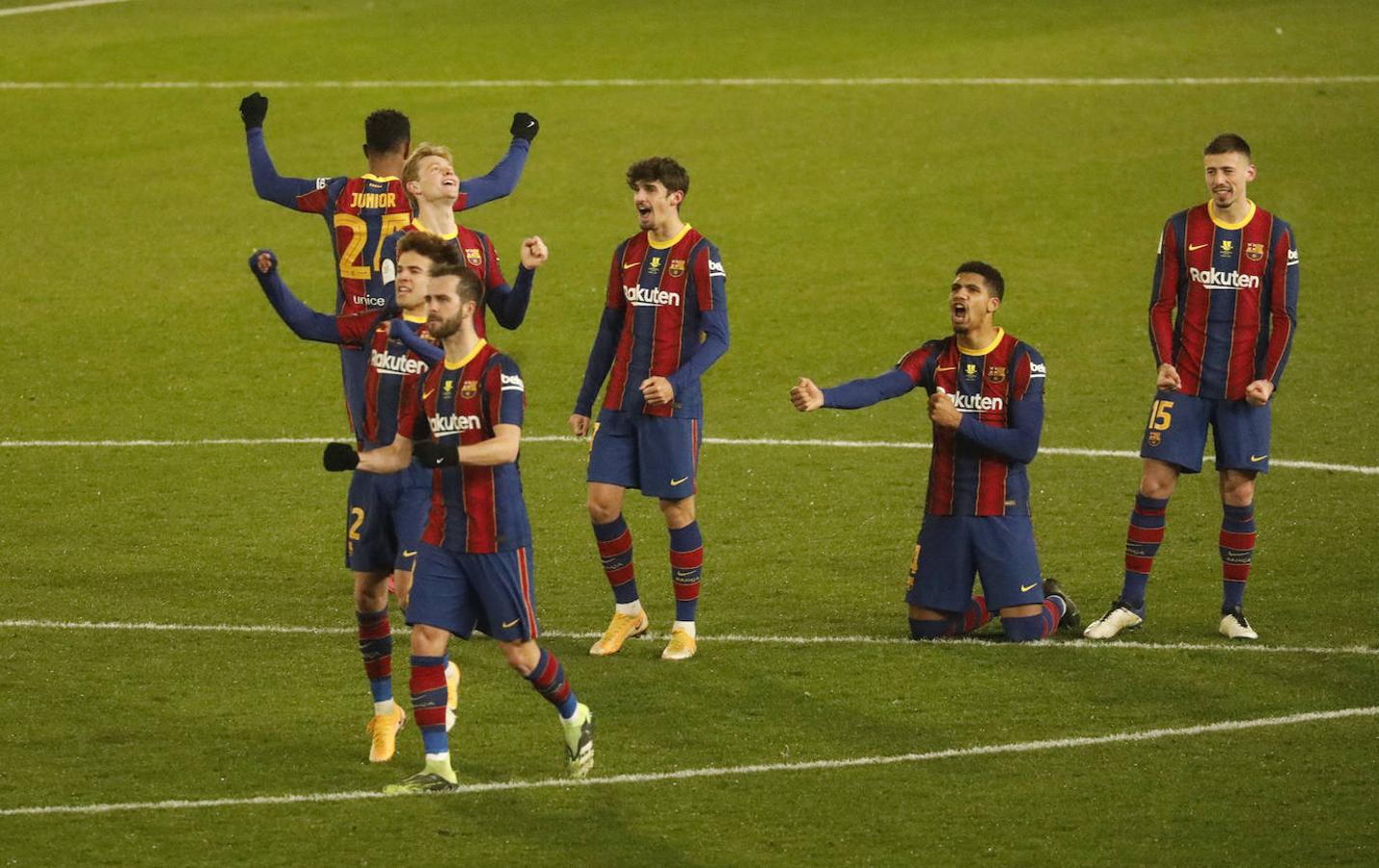 El Barcelona - Real de la Supercopa en El Arcángel de Córdoba, en imágenes