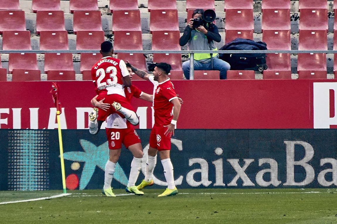 FOTOS: Las imágenes del Girona - Cádiz