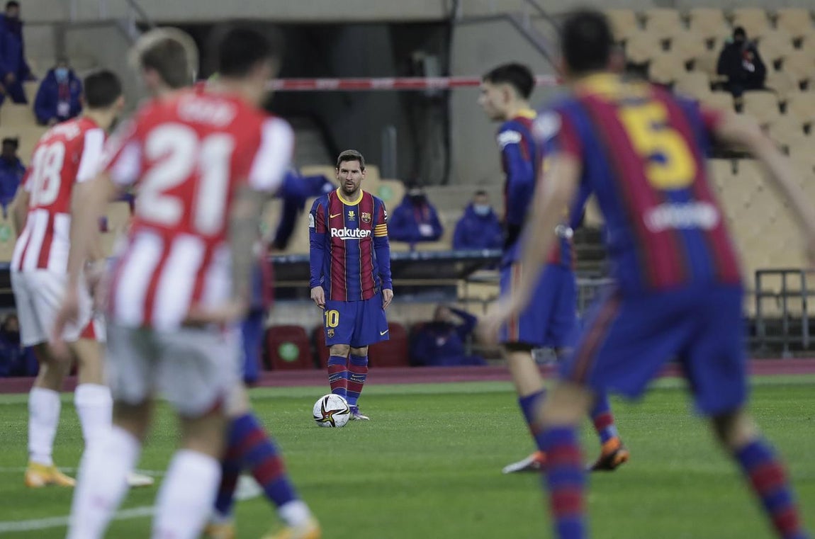 La Supercopa de España entre el Barcelona y el Athletic, en imágenes