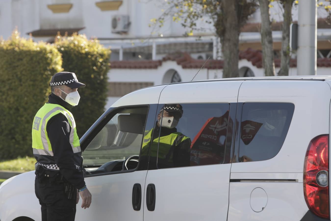 Control policial en San Fernando por el cierre perimetral