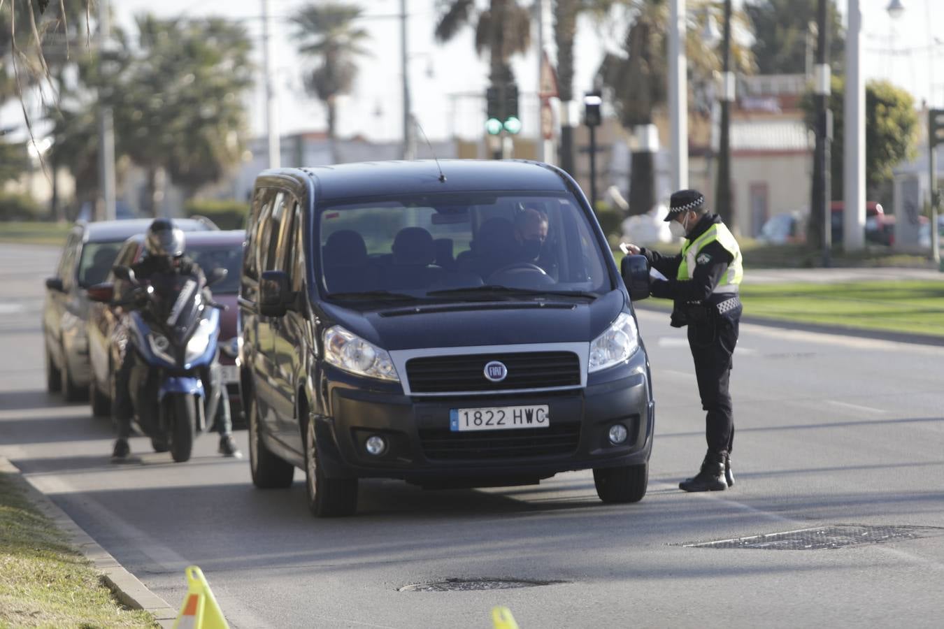 Control policial en San Fernando por el cierre perimetral