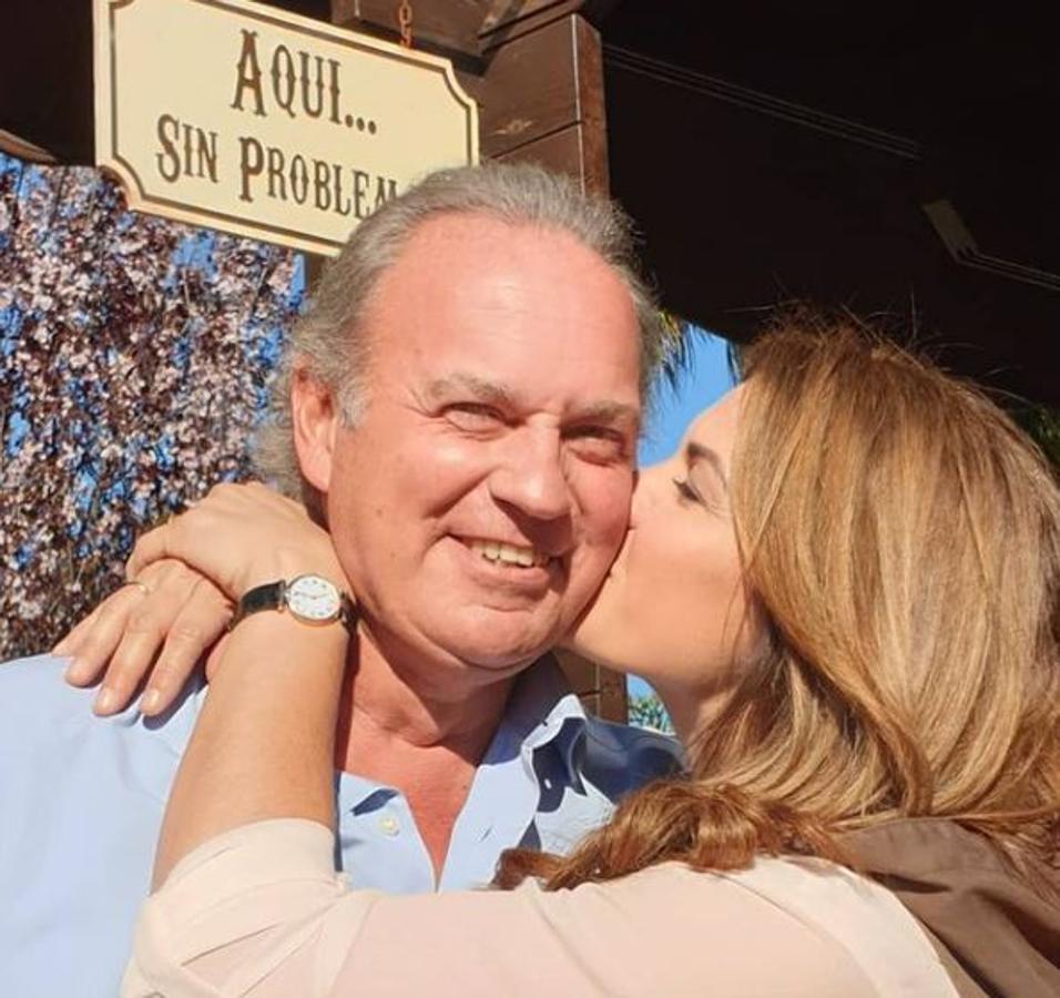 La historia de amor de Bertín Osborne y Fabiola Martínez, en imágenes