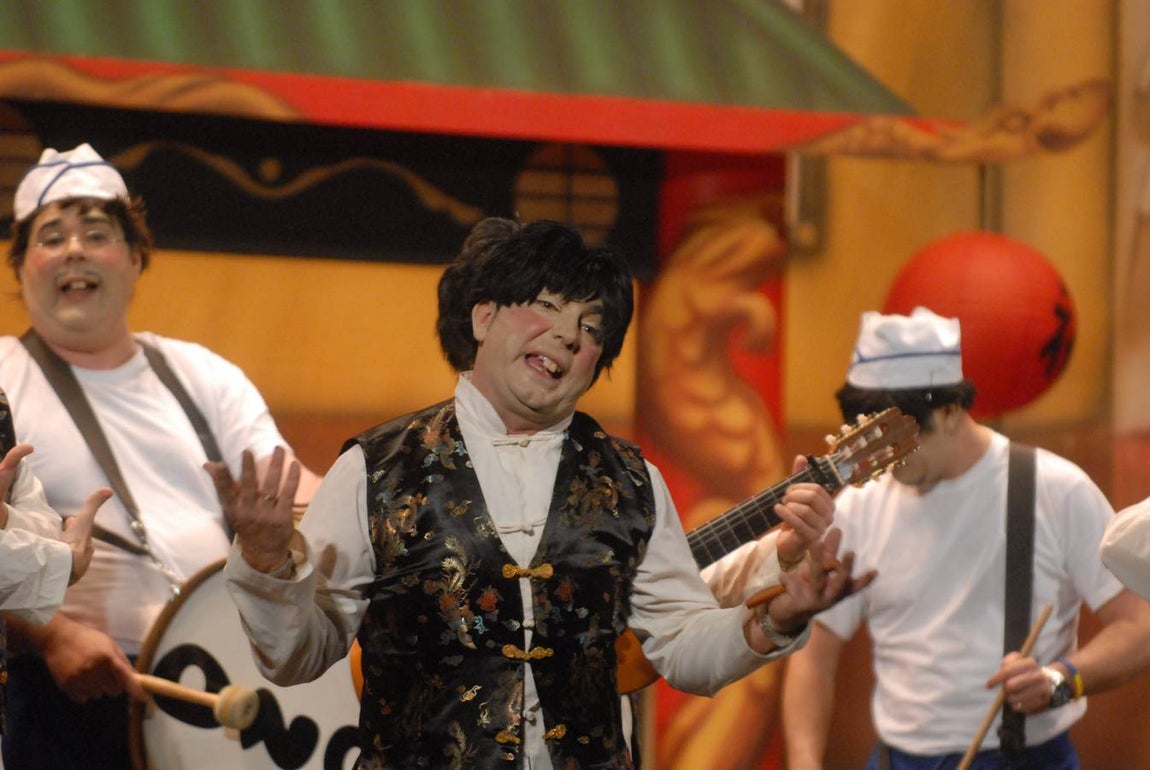 La chirigota de Selu García Cossío, 'Lestaulante chino, Casa Lafaé'