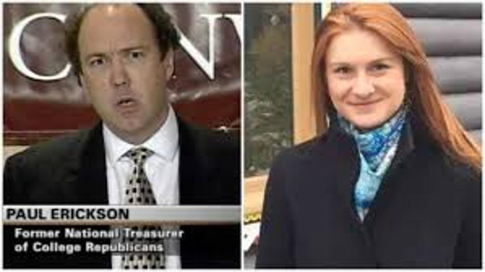 Paul Erickson, operador político conservador y exnovio de la presunta espía rusa Maria Butina, quien se declaró culpable de cargos de fraude electrónico y lavado de dinero. 