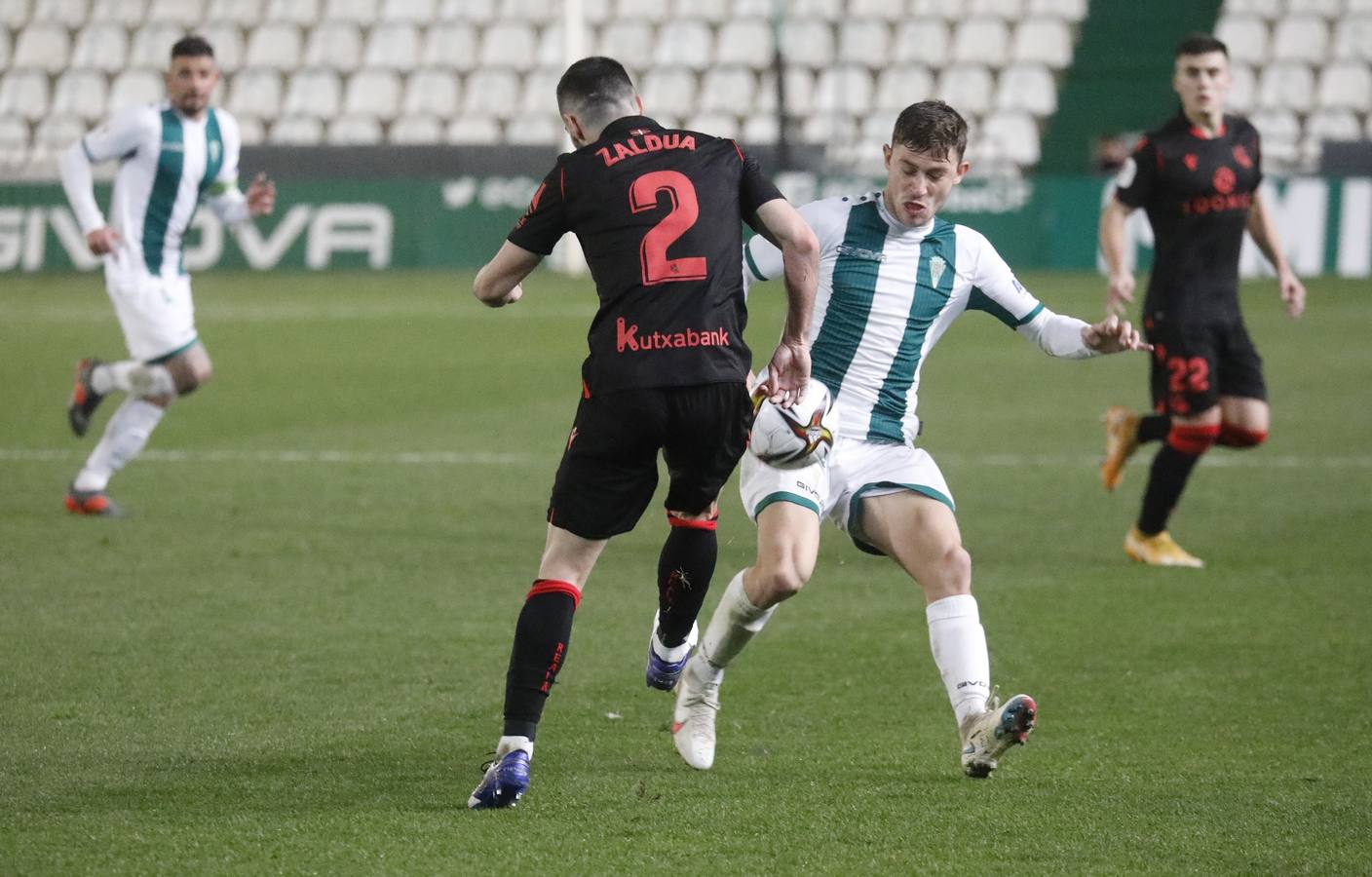 En imágenes, el Córdoba CF - Real Sociedad