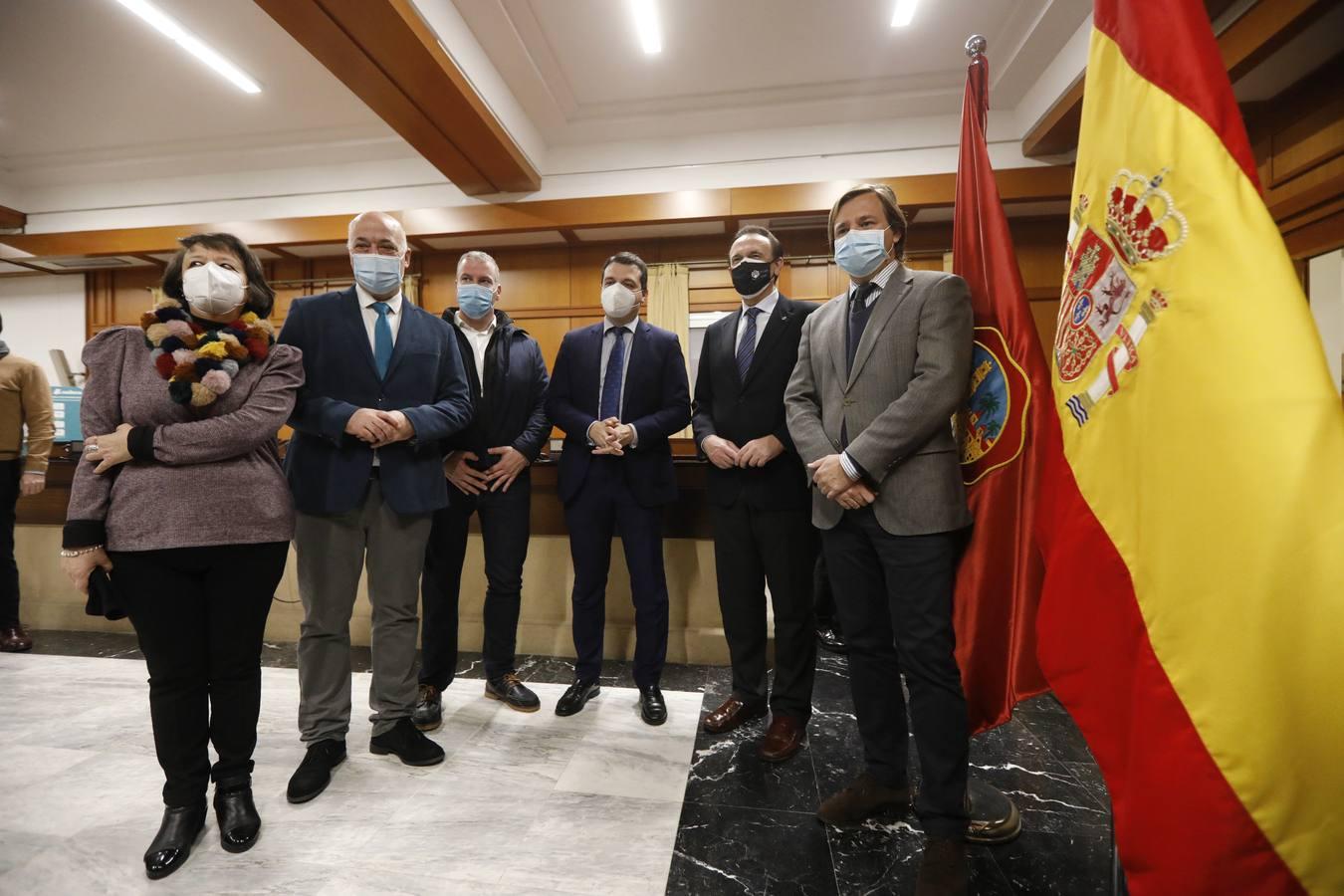 La presentación de la candidatura de la Base Militar Logística, en imágenes