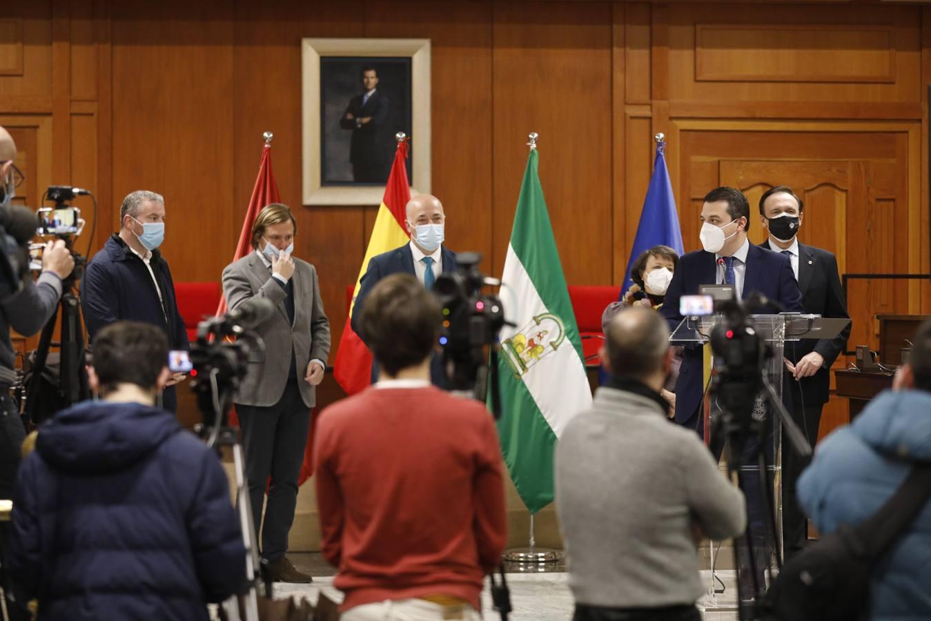 La presentación de la candidatura de la Base Militar Logística, en imágenes