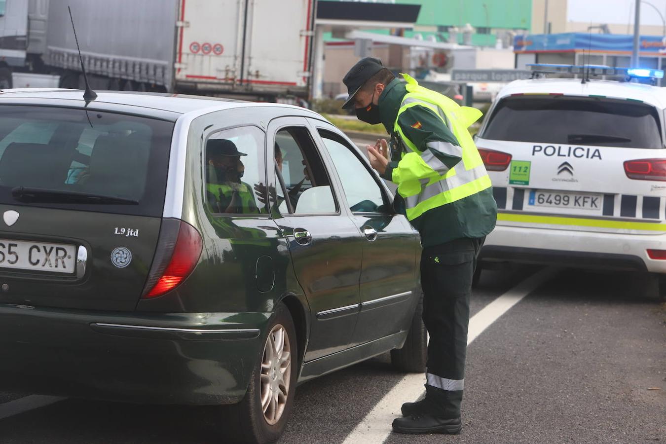 En imágenes, los controles perimetrales por las medidas Covid en Córdoba