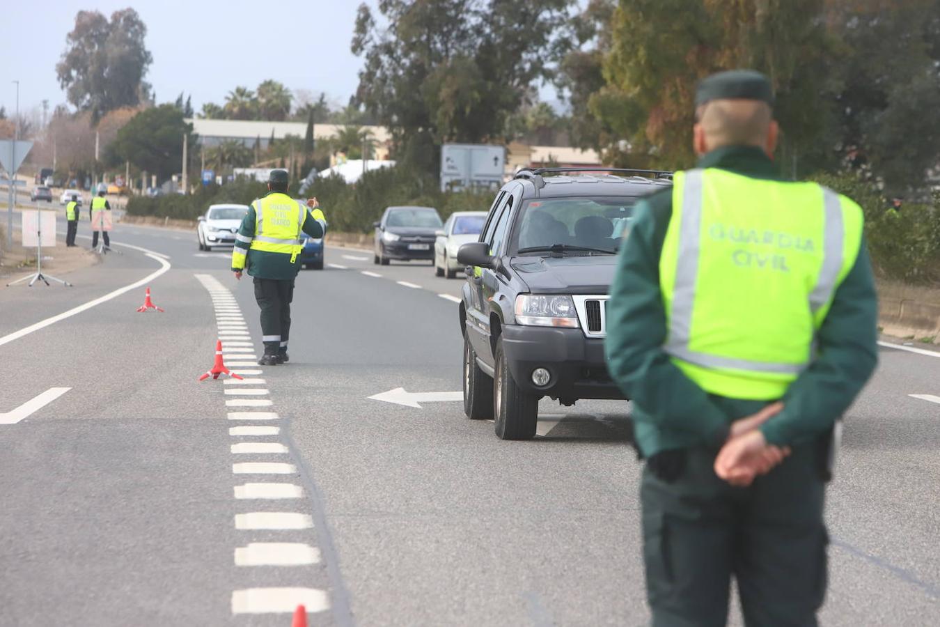 En imágenes, los controles perimetrales por las medidas Covid en Córdoba