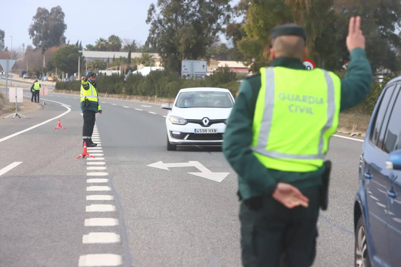 En imágenes, los controles perimetrales por las medidas Covid en Córdoba