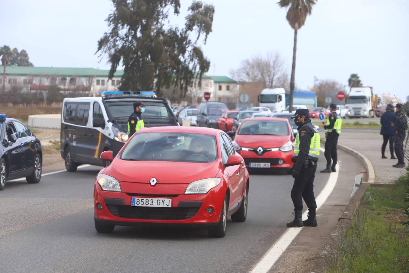 En imágenes, los controles perimetrales por las medidas Covid en Córdoba