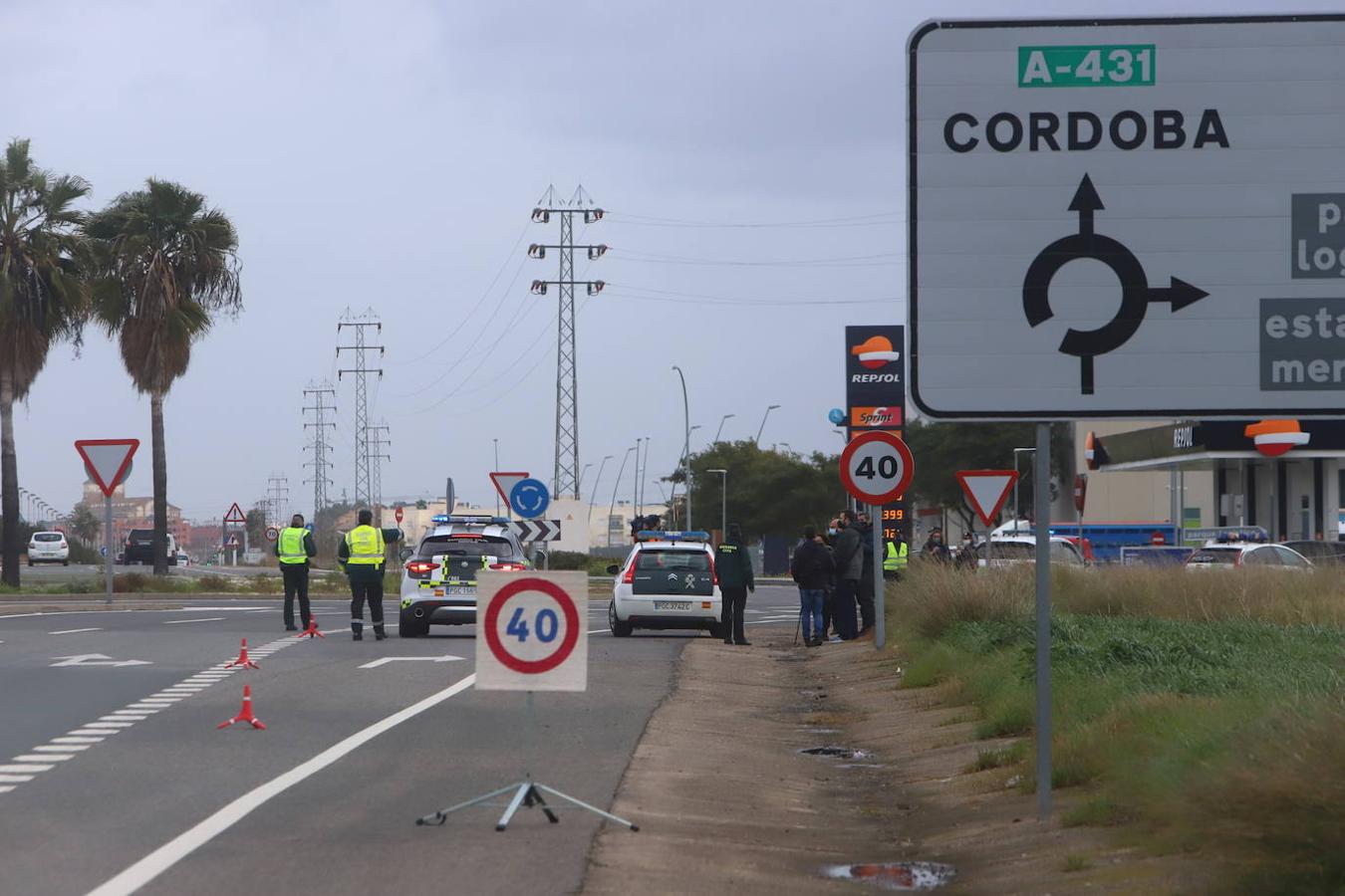 En imágenes, los controles perimetrales por las medidas Covid en Córdoba