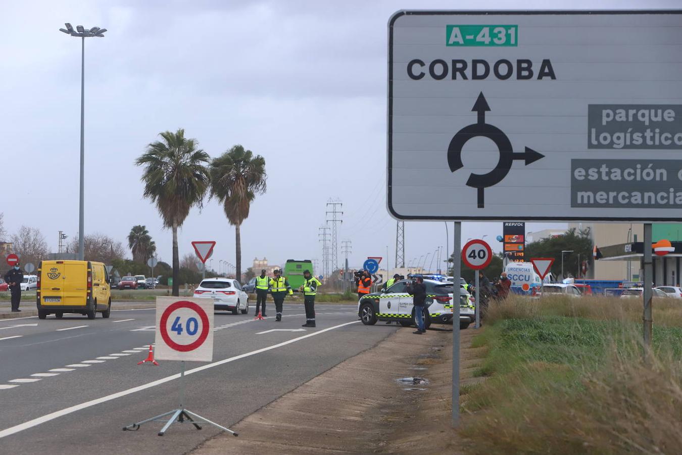 En imágenes, los controles perimetrales por las medidas Covid en Córdoba