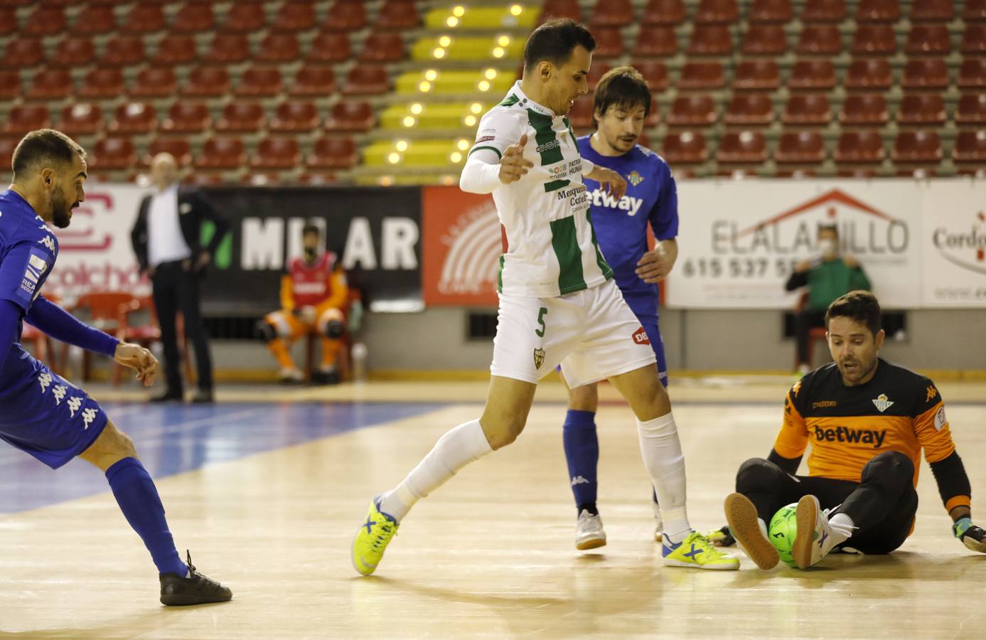 La derrota del Córdoba Patrimonio ante el Betis, en imágenes