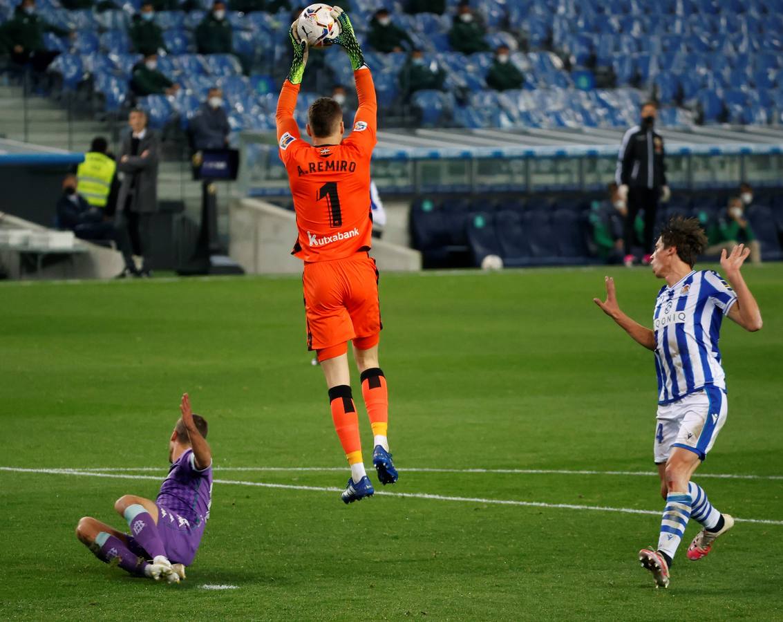 Partido disputado entre la Real Sociedad y el Real Betis