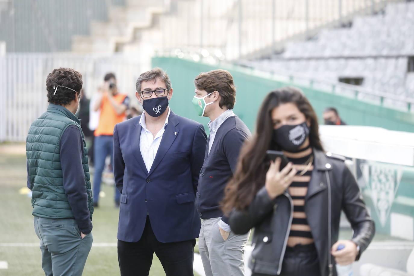 El silencio de El Arcángel vacío en el Córdoba CF - Yeclano, en imágenes