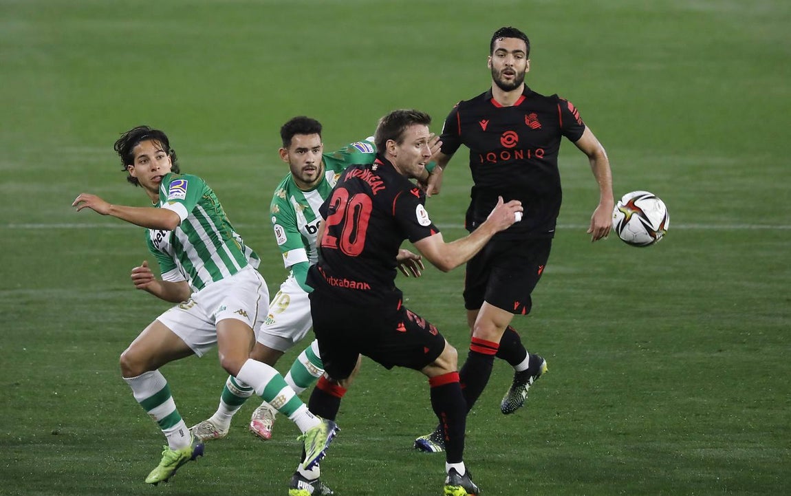 Las mejores imágenes del encuentro entre el Betis y la Real Sociedad