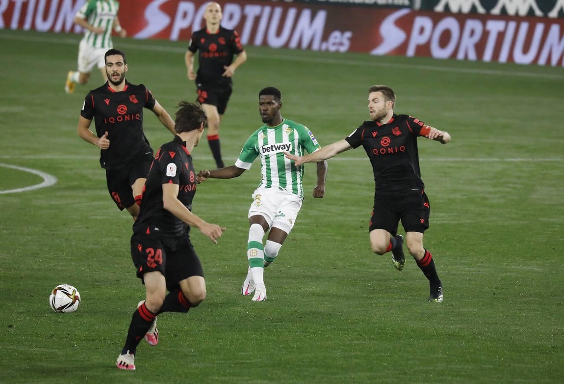 Las mejores imágenes del encuentro entre el Betis y la Real Sociedad