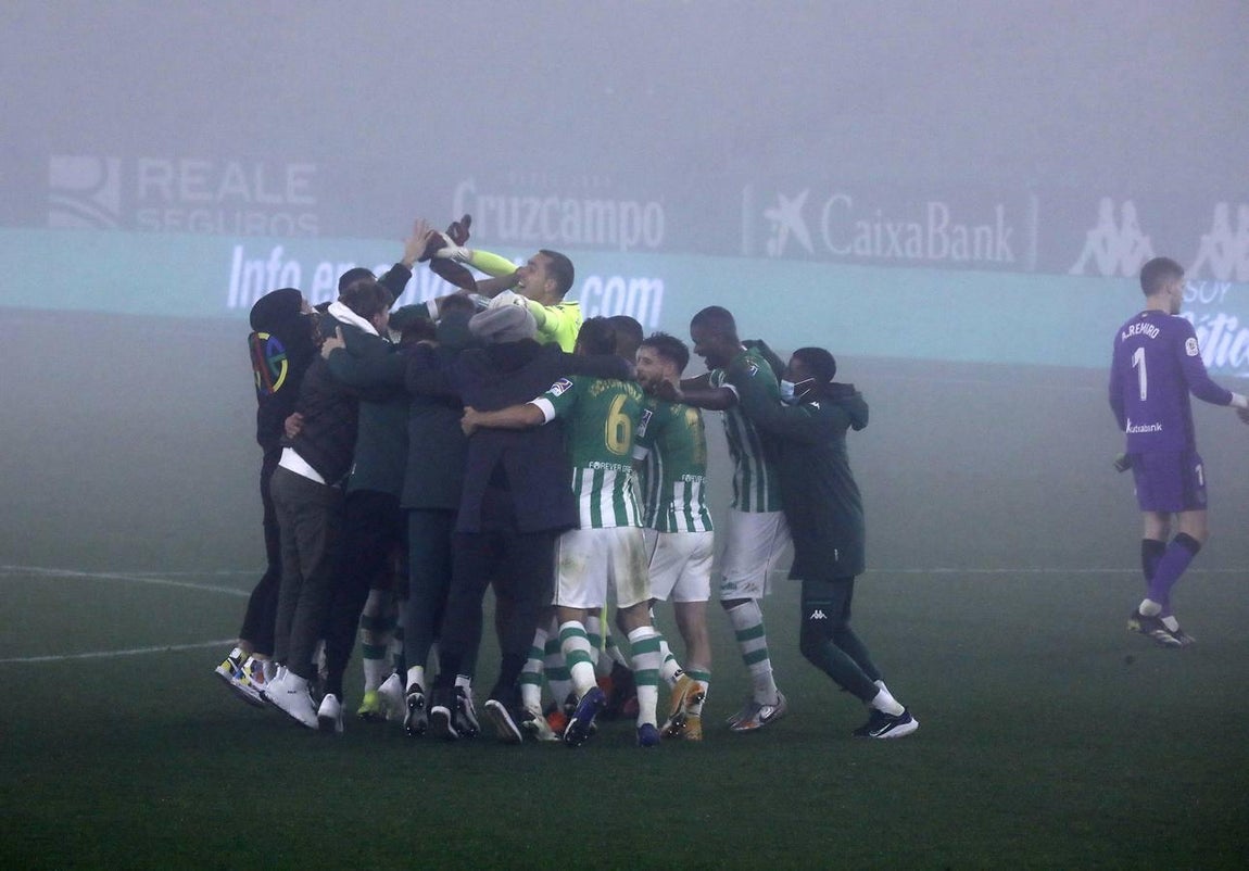 Las mejores imágenes del encuentro entre el Betis y la Real Sociedad