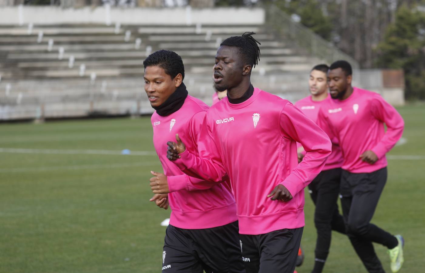 El entrenamiento del Córdoba CF, en imágenes