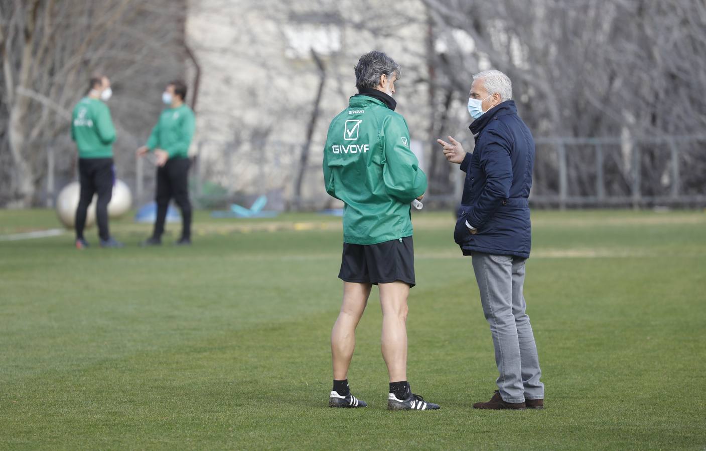 El entrenamiento del Córdoba CF, en imágenes