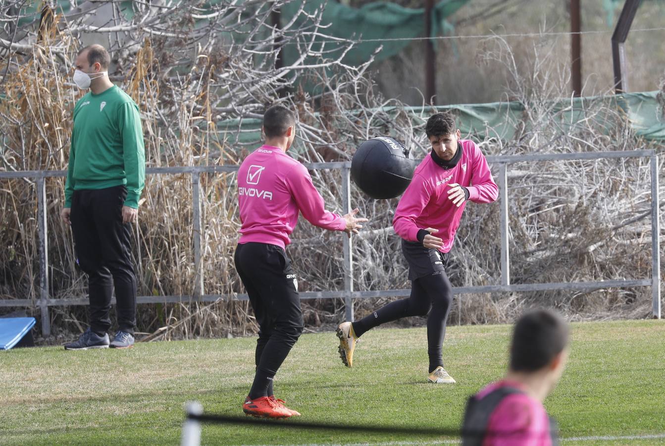 El entrenamiento del Córdoba CF, en imágenes