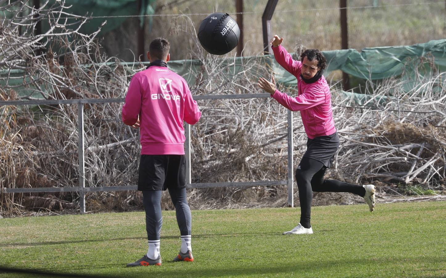 El entrenamiento del Córdoba CF, en imágenes