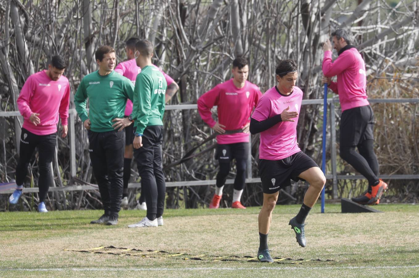 El entrenamiento del Córdoba CF, en imágenes