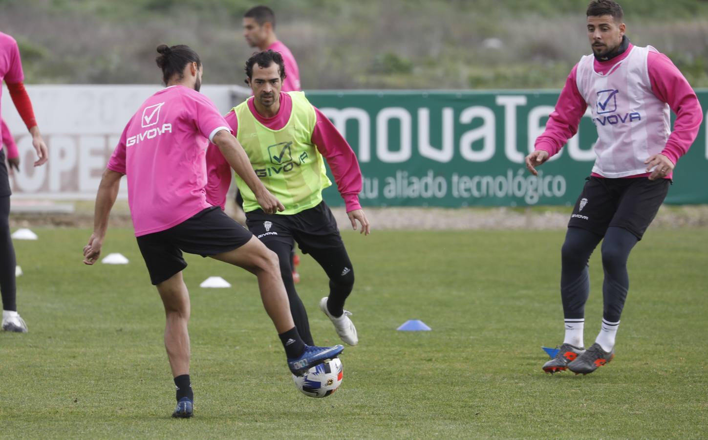 El entrenamiento del Córdoba CF, en imágenes