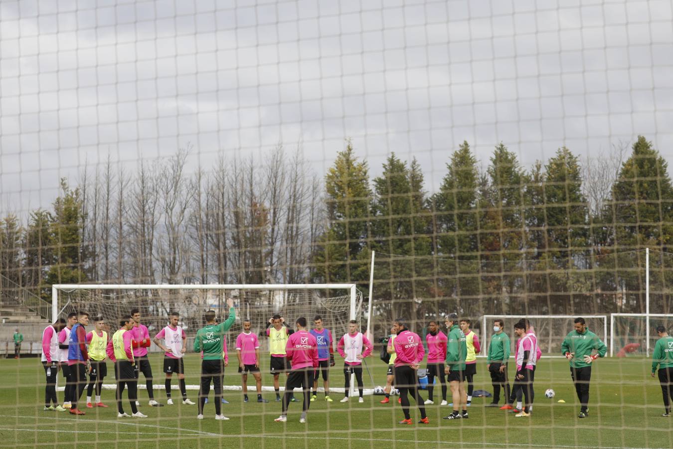 El entrenamiento del Córdoba CF, en imágenes