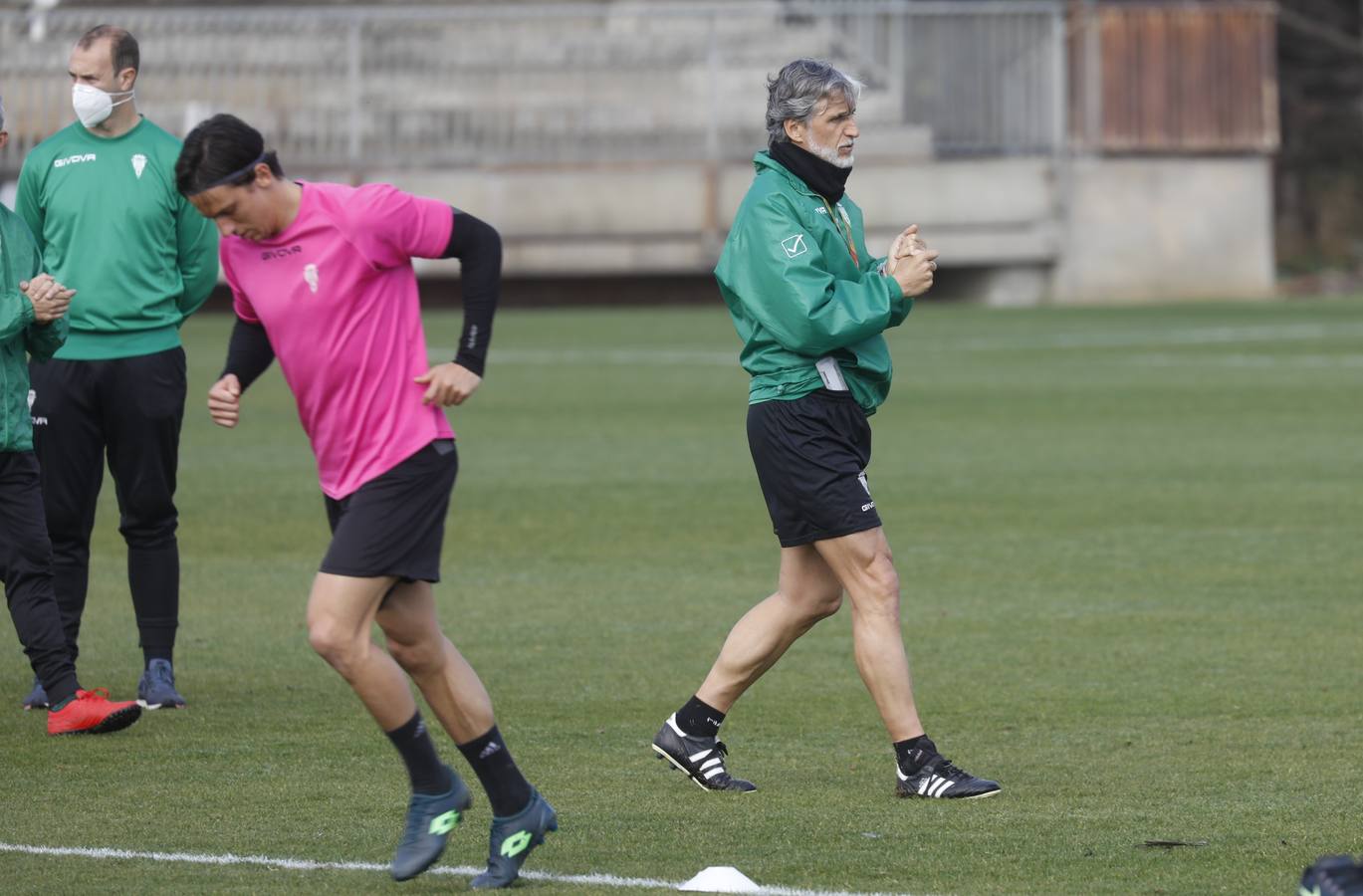 El entrenamiento del Córdoba CF, en imágenes