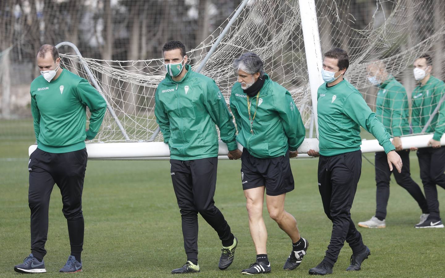 El entrenamiento del Córdoba CF, en imágenes