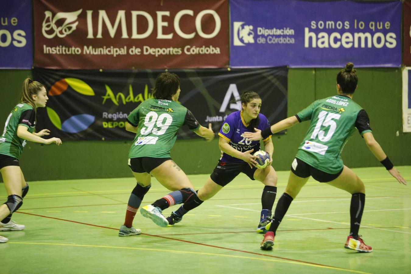 Adesal Córdoba pierde con contundencia ante La Calzada (25-37) y se aleja de la fase final de la Copa