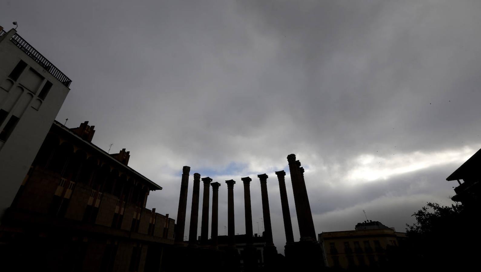 El abandono del Templo Romano, en imágenes