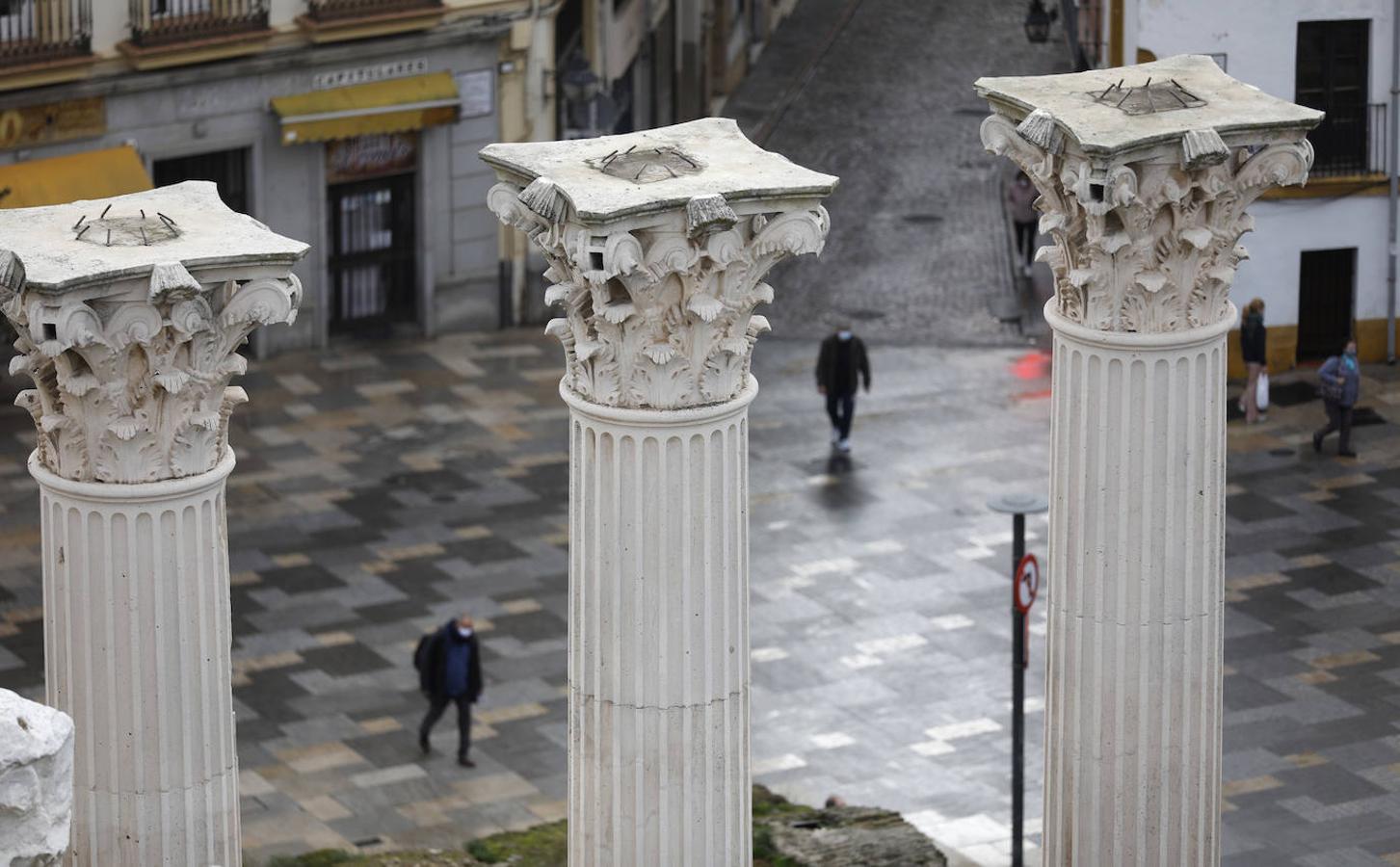 El abandono del Templo Romano, en imágenes